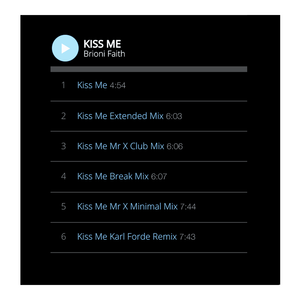 Kiss Me CD