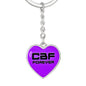 CBF Heart Keychain