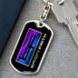 BF Dog Tag Keychain (Colour)