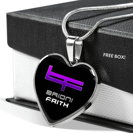 BF Heart Pendant (Purple)