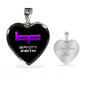 BF Heart Pendant (Purple)