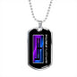 BF Military Dog Tag Necklace (Colour)