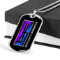 BF Military Dog Tag Necklace (Colour)