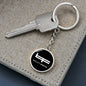 BF Circle Keychain