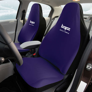 BF Black/Purple Car Seat Covers