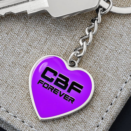 CBF Heart Keychain