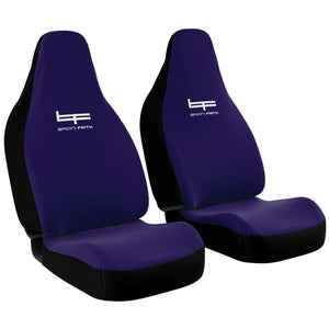 BF Black/Purple Car Seat Covers